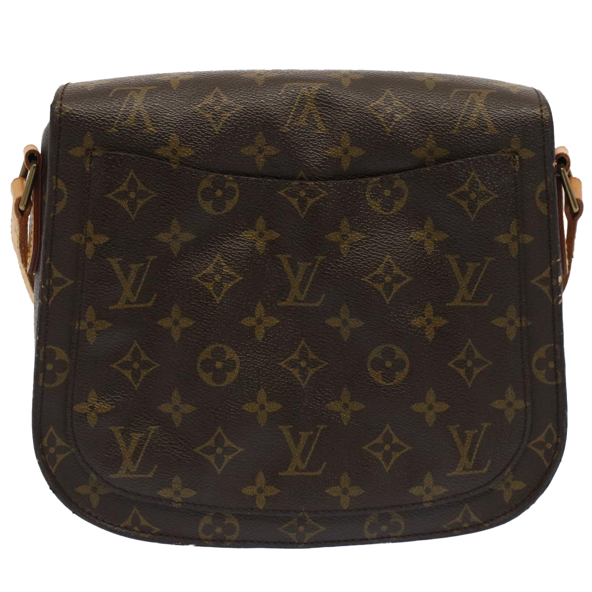 LOUIS VUITTON Monogram Saint Cloud GM Shoulder Bag M51242 LV Auth tb864