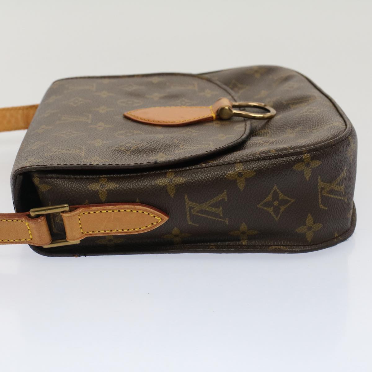 LOUIS VUITTON Monogram Saint Cloud GM Shoulder Bag M51242 LV Auth tb864