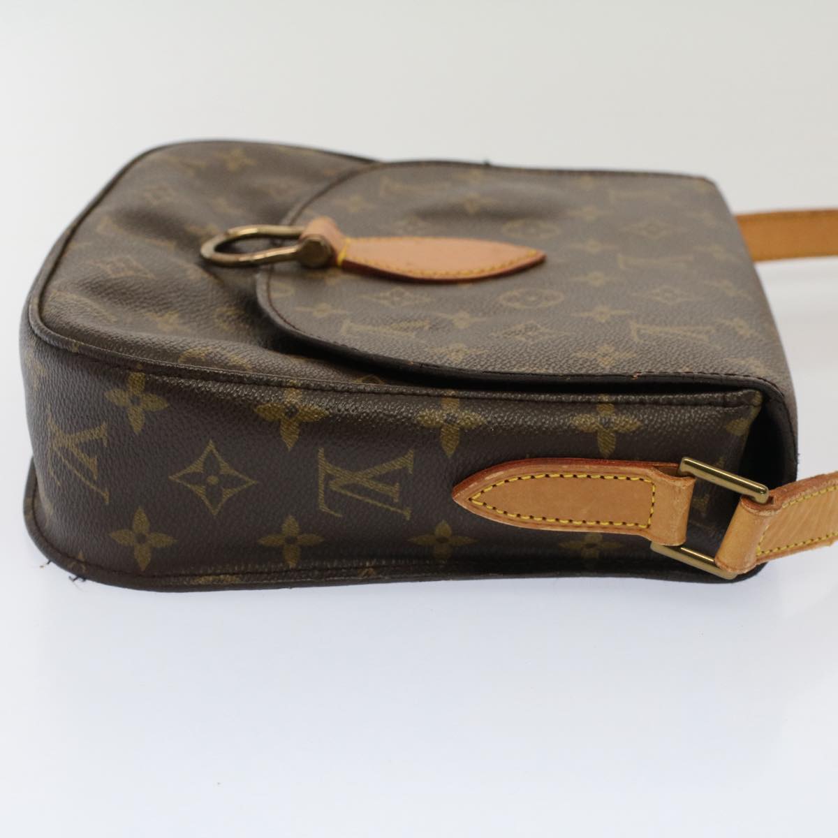 LOUIS VUITTON Monogram Saint Cloud GM Shoulder Bag M51242 LV Auth tb864