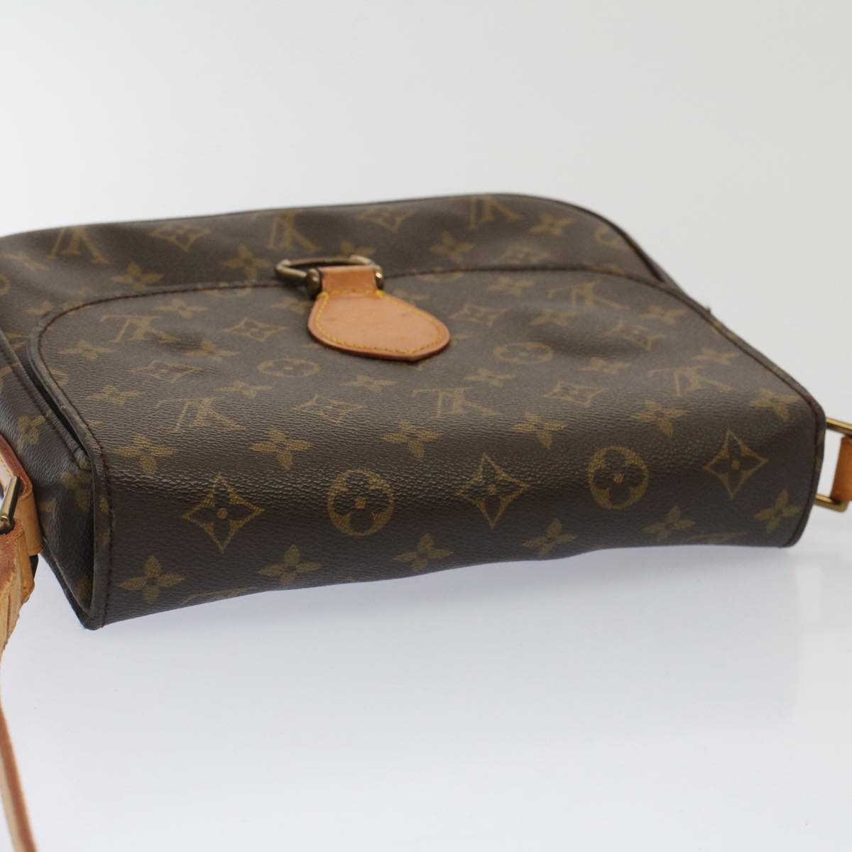 LOUIS VUITTON Monogram Saint Cloud GM Shoulder Bag M51242 LV Auth tb864