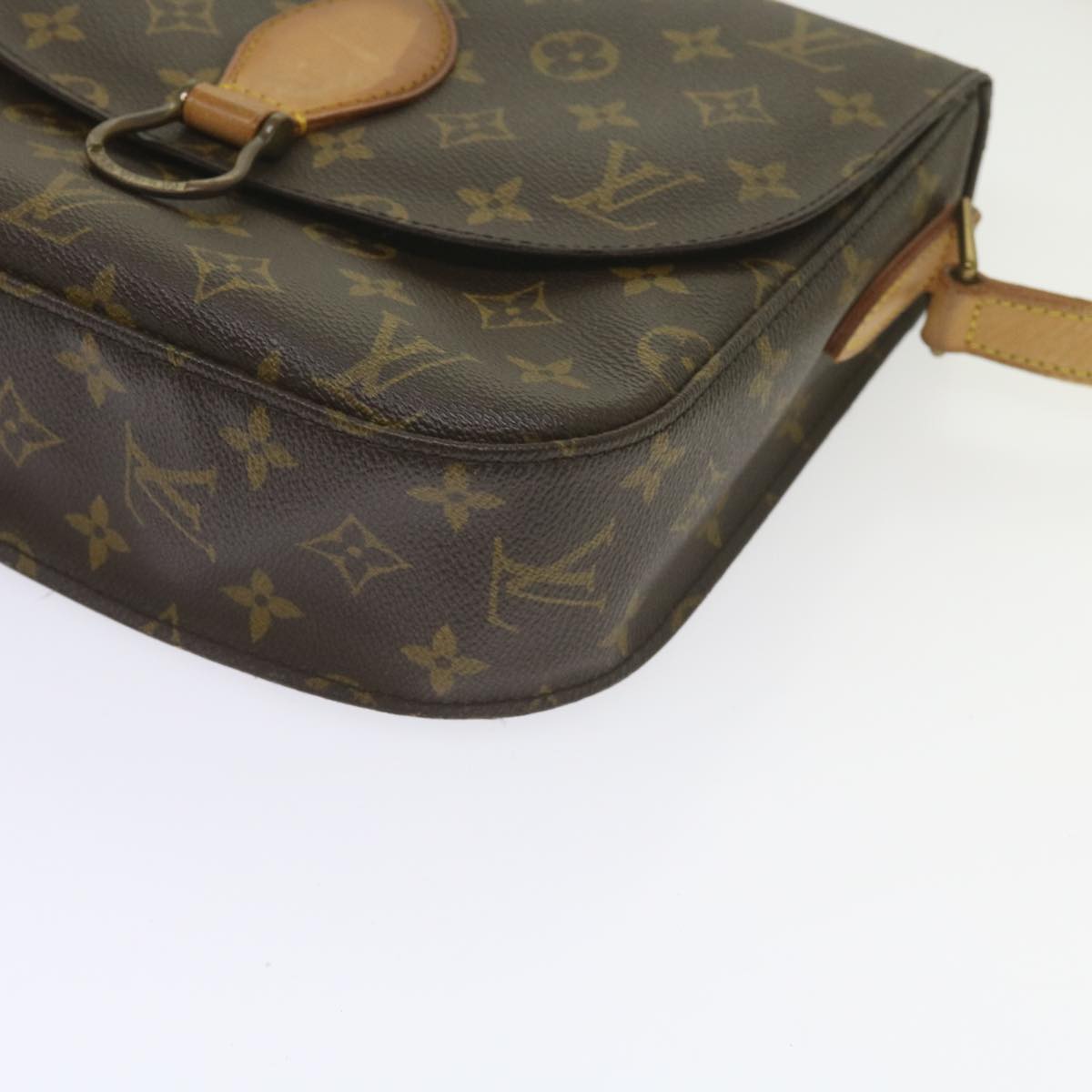 LOUIS VUITTON Monogram Saint Cloud GM Shoulder Bag M51242 LV Auth tb912