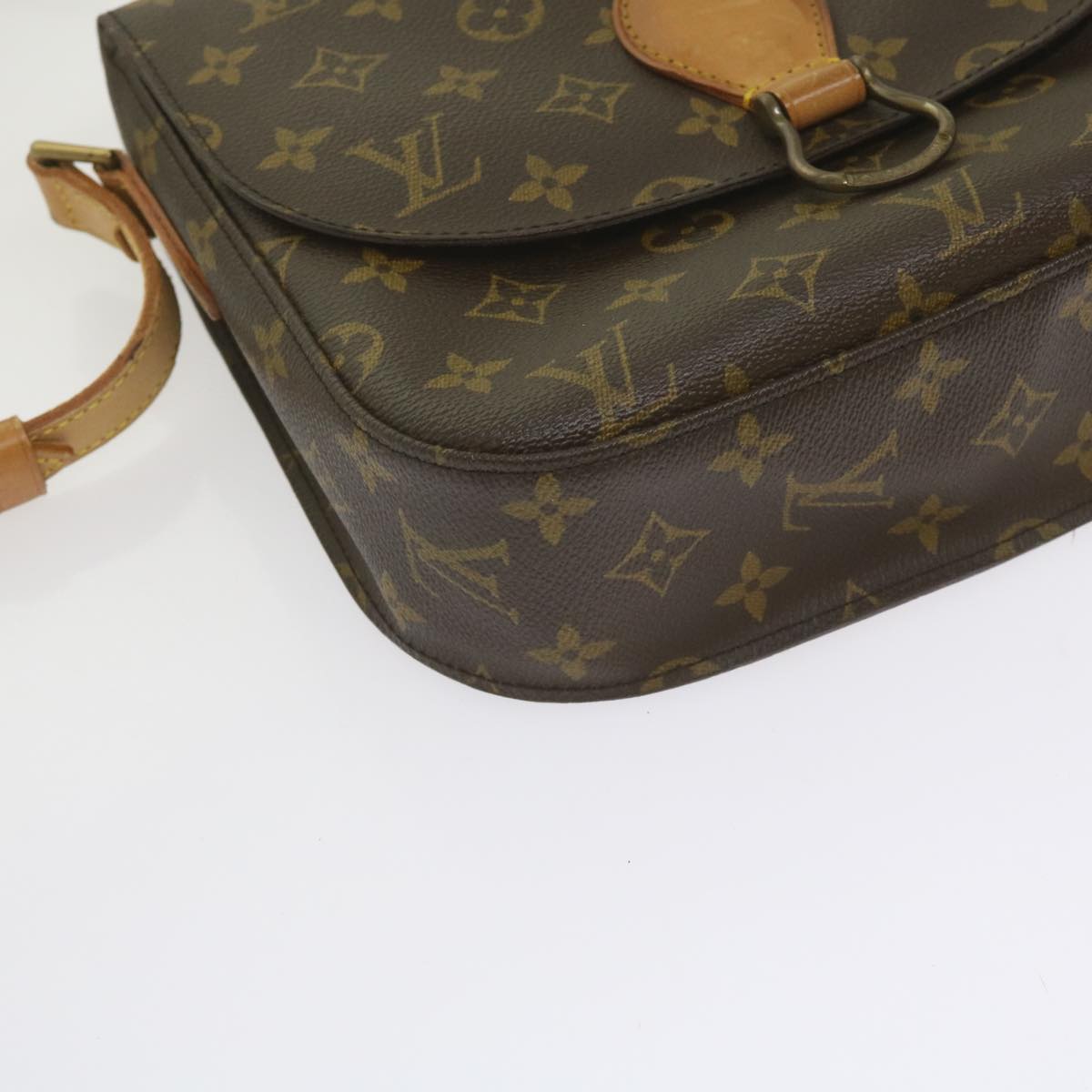 LOUIS VUITTON Monogram Saint Cloud GM Shoulder Bag M51242 LV Auth tb912