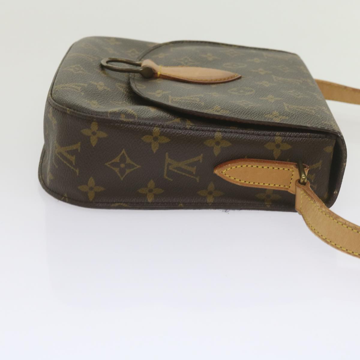 LOUIS VUITTON Monogram Saint Cloud GM Shoulder Bag M51242 LV Auth tb912