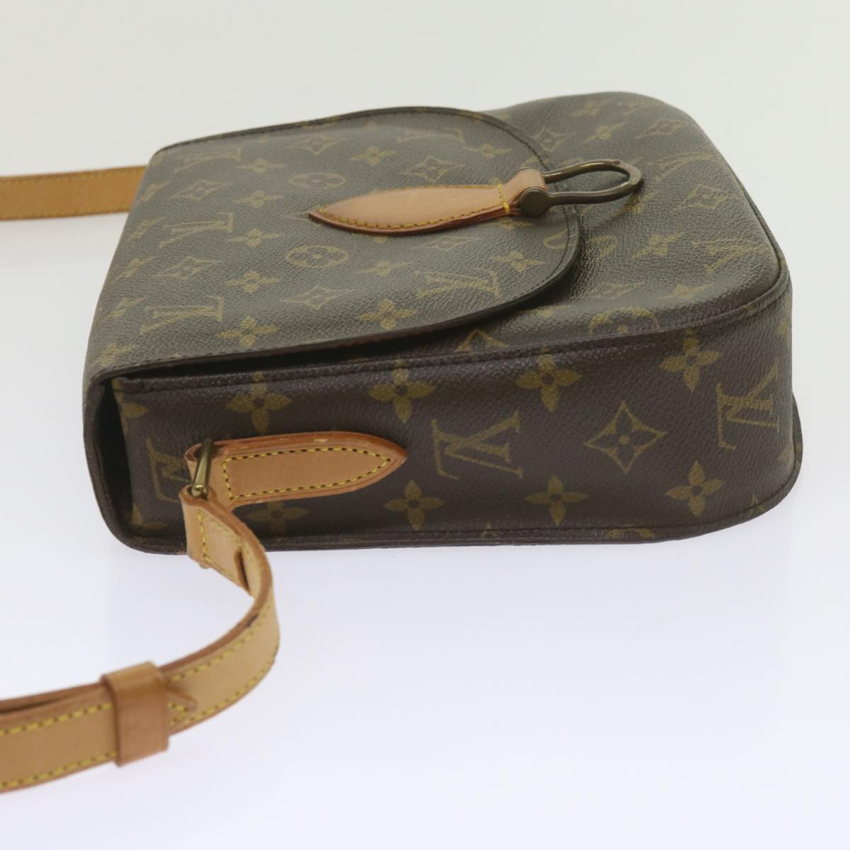 LOUIS VUITTON Monogram Saint Cloud GM Shoulder Bag M51242 LV Auth tb912