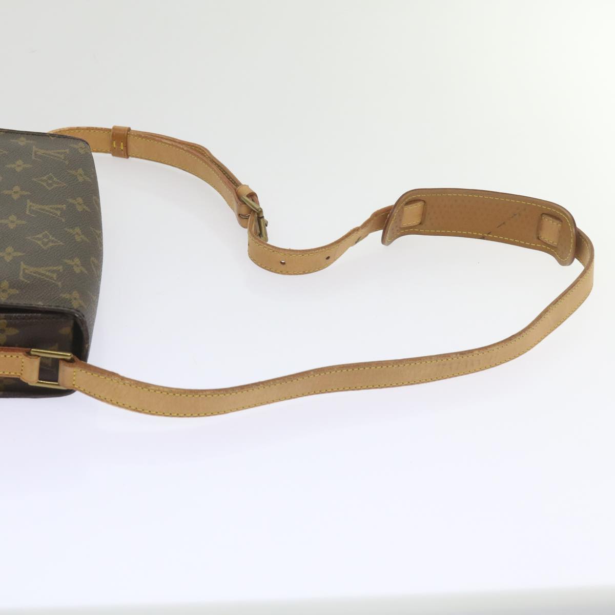 LOUIS VUITTON Monogram Saint Cloud GM Shoulder Bag M51242 LV Auth tb912