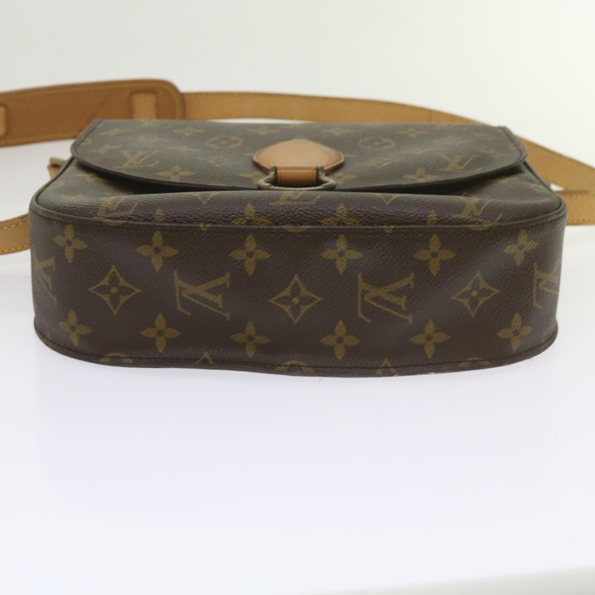 LOUIS VUITTON Monogram Saint Cloud GM Shoulder Bag M51242 LV Auth tb912