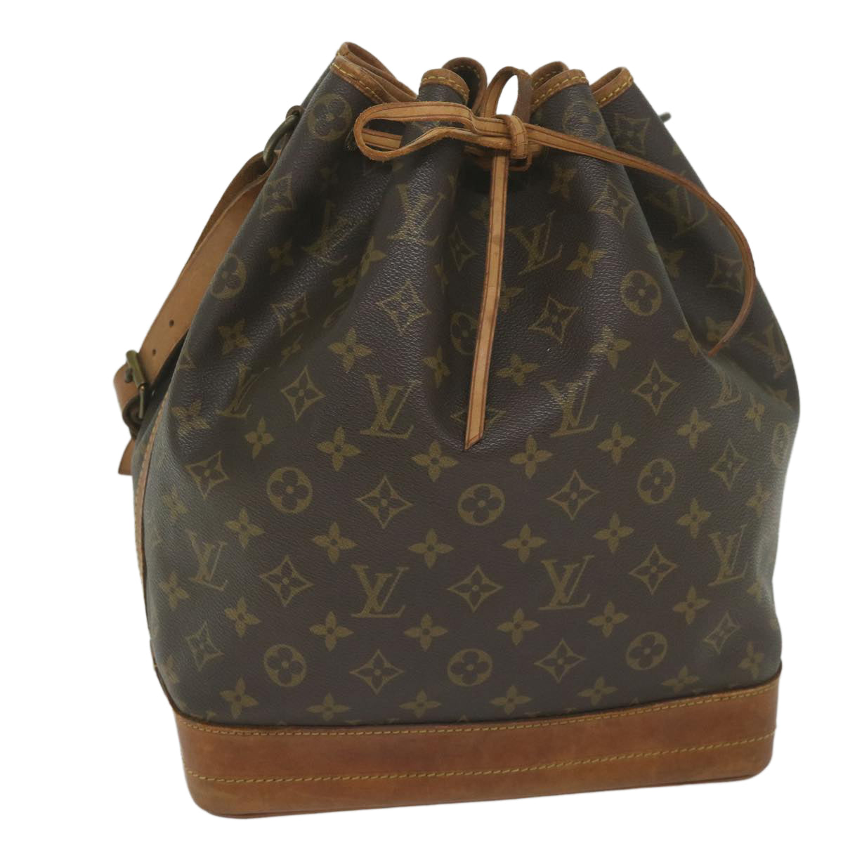 LOUIS VUITTON Monogram Noe Shoulder Bag M42224 LV Auth tb914