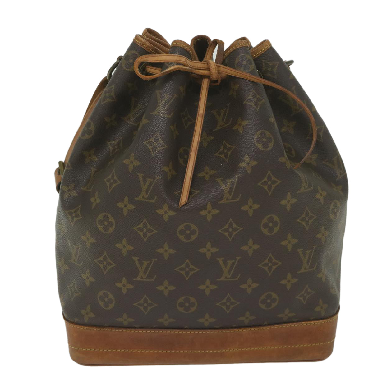 LOUIS VUITTON Monogram Noe Shoulder Bag M42224 LV Auth tb914