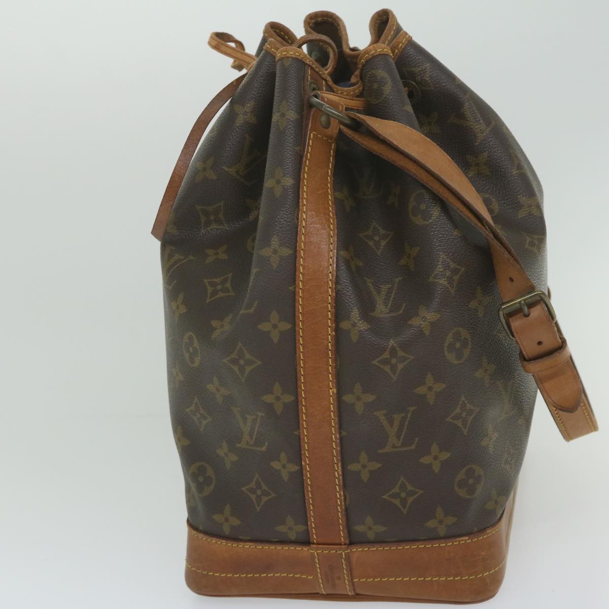 LOUIS VUITTON Monogram Noe Shoulder Bag M42224 LV Auth tb914