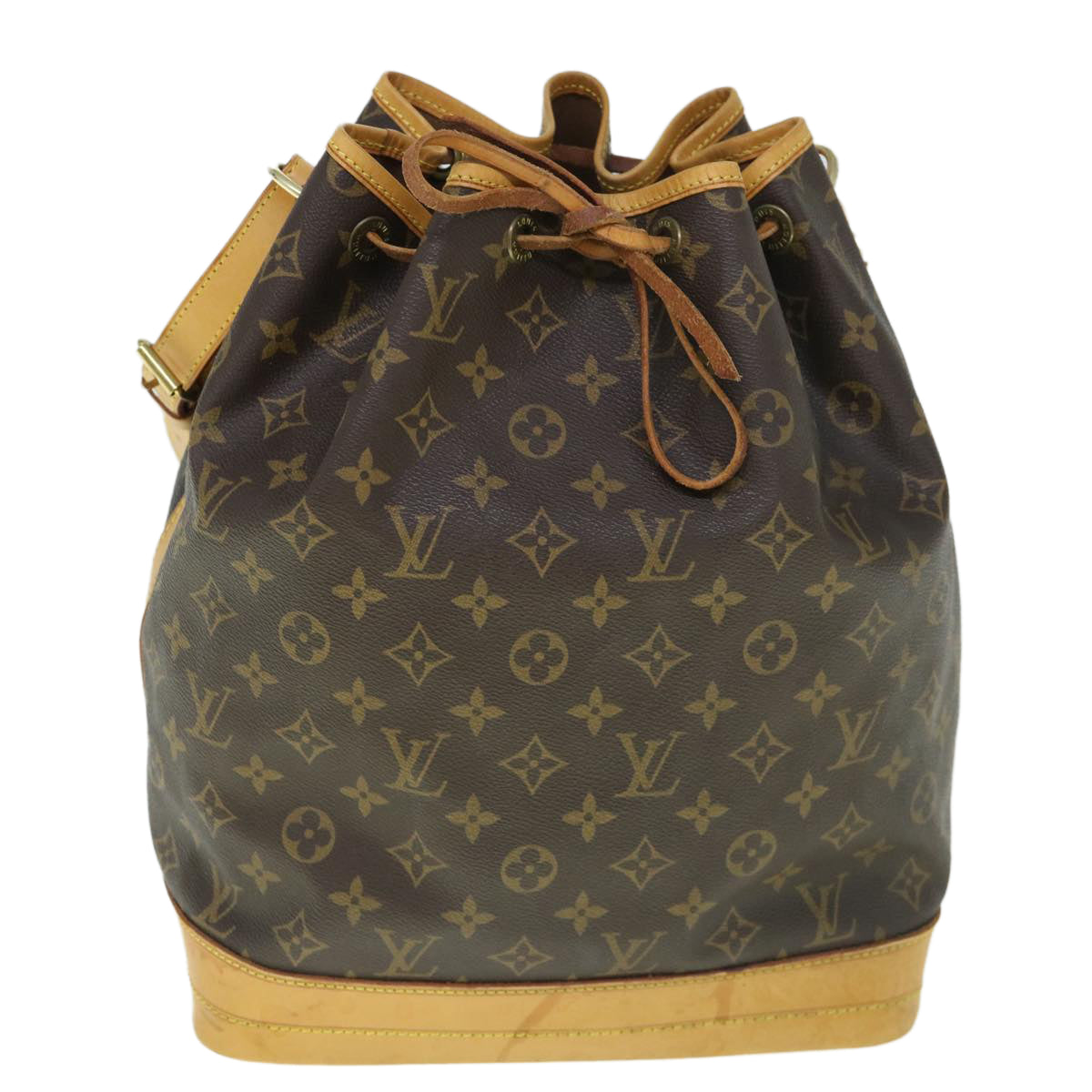 LOUIS VUITTON Monogram Noe Shoulder Bag M42224 LV Auth tb919