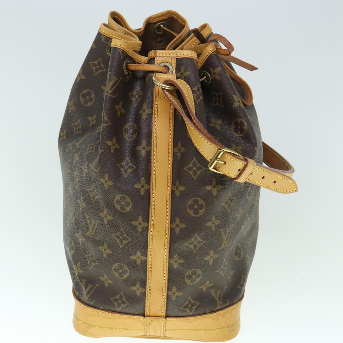 LOUIS VUITTON Monogram Noe Shoulder Bag M42224 LV Auth tb919