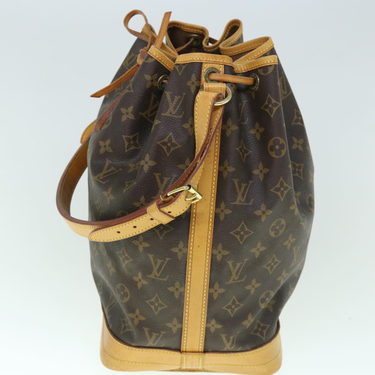 LOUIS VUITTON Monogram Noe Shoulder Bag M42224 LV Auth tb919