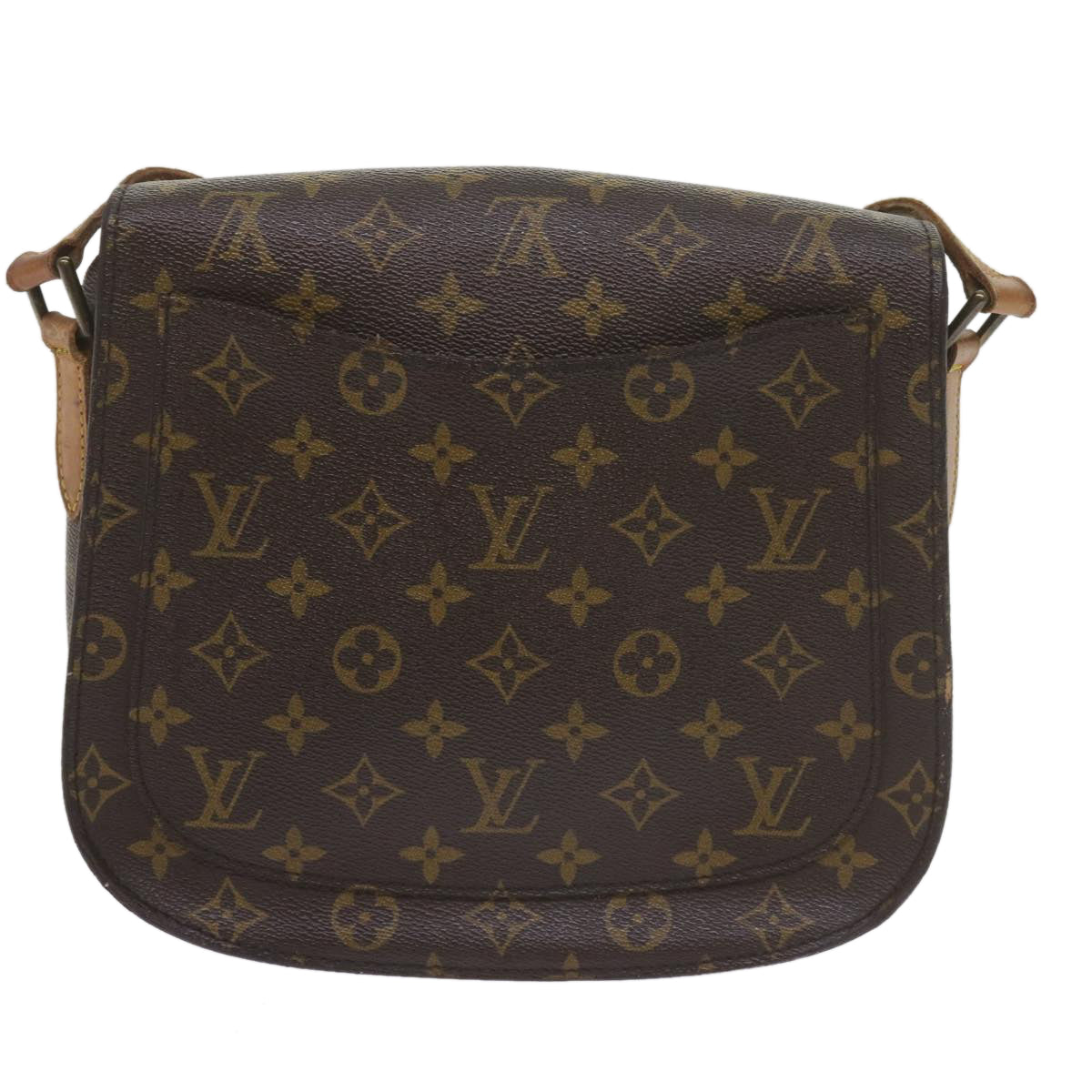 LOUIS VUITTON Monogram Saint Cloud GM Shoulder Bag M51242 LV Auth tb923