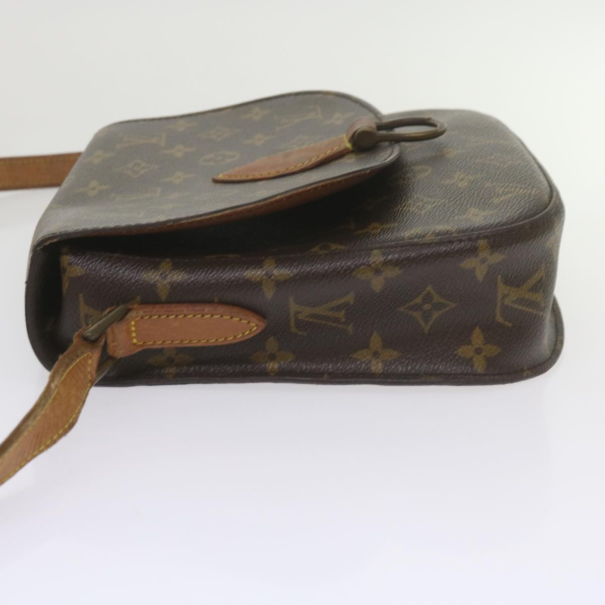 LOUIS VUITTON Monogram Saint Cloud GM Shoulder Bag M51242 LV Auth tb923