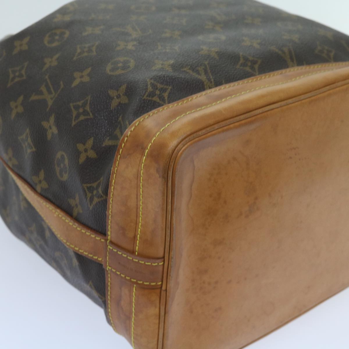 LOUIS VUITTON Monogram Noe Shoulder Bag M42224 LV Auth tb924