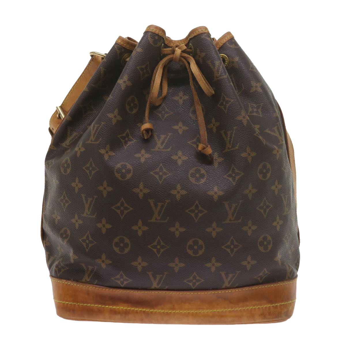 LOUIS VUITTON Monogram Noe Shoulder Bag M42224 LV Auth tb924