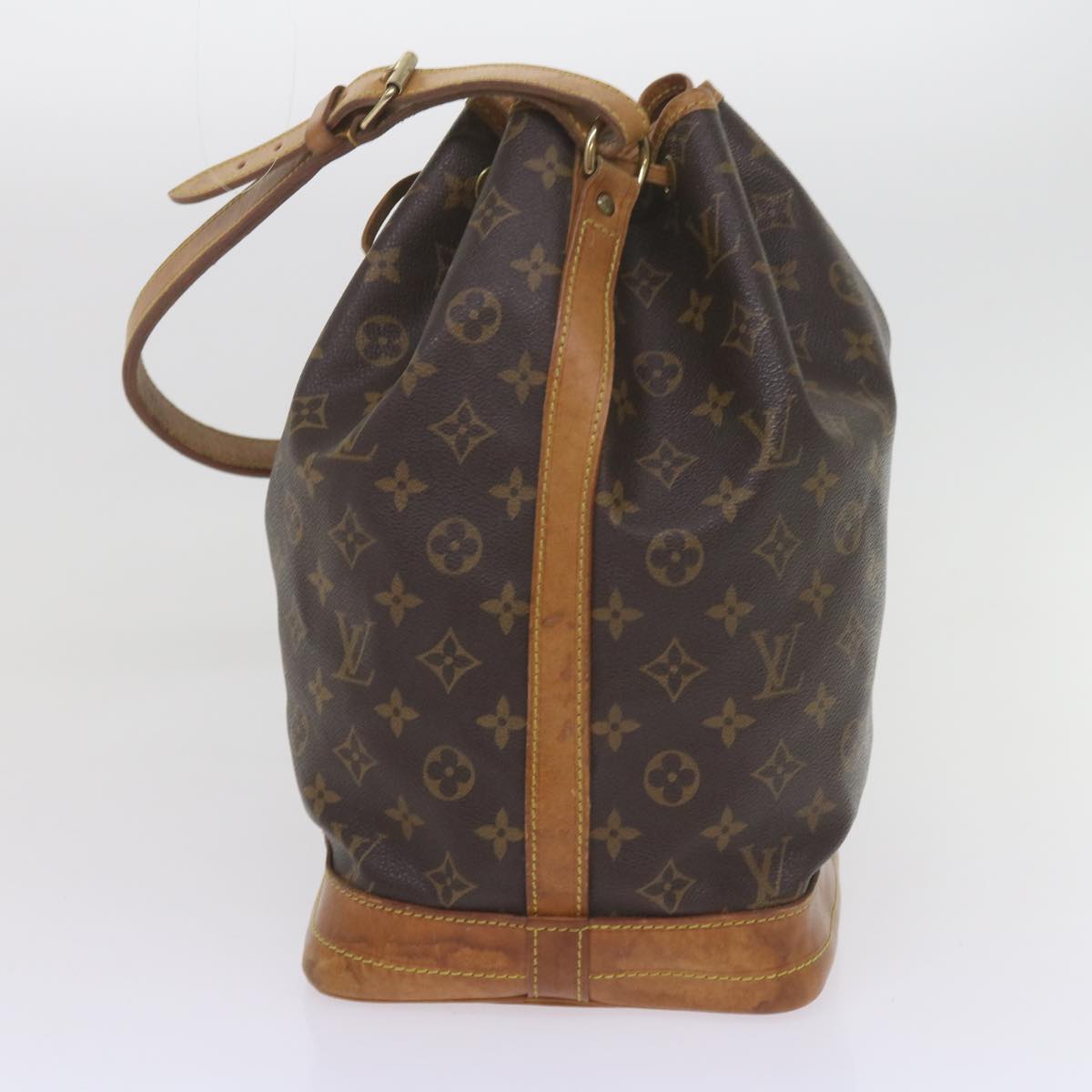 LOUIS VUITTON Monogram Noe Shoulder Bag M42224 LV Auth tb924