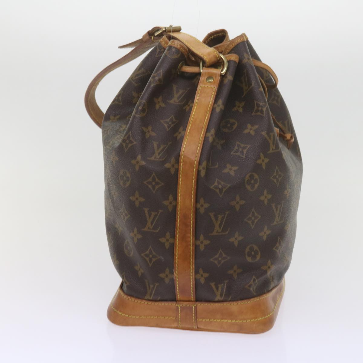 LOUIS VUITTON Monogram Noe Shoulder Bag M42224 LV Auth tb924