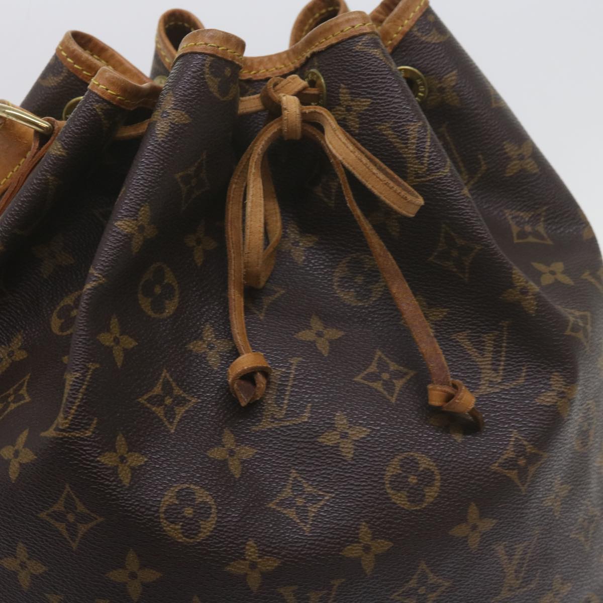 LOUIS VUITTON Monogram Noe Shoulder Bag M42224 LV Auth tb924