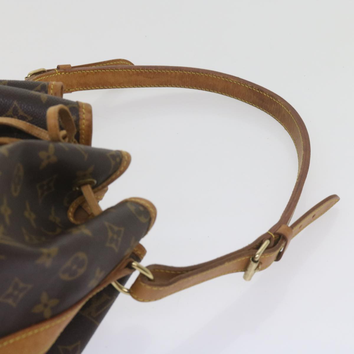 LOUIS VUITTON Monogram Noe Shoulder Bag M42224 LV Auth tb924