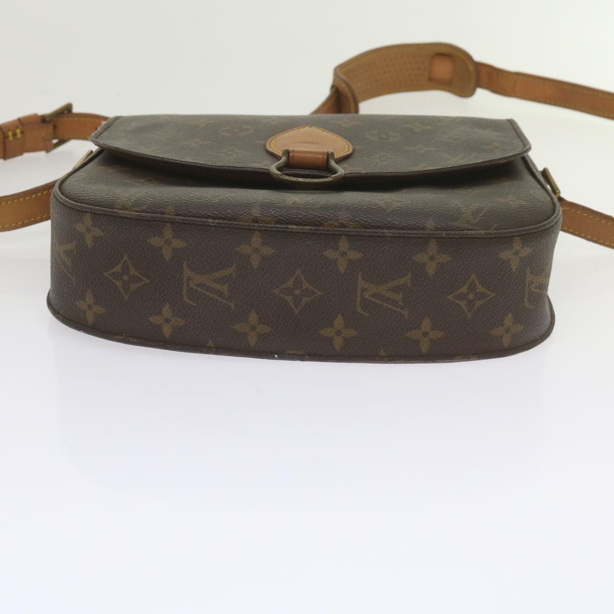 LOUIS VUITTON Monogram Saint Cloud GM Shoulder Bag M51242 LV Auth tb933