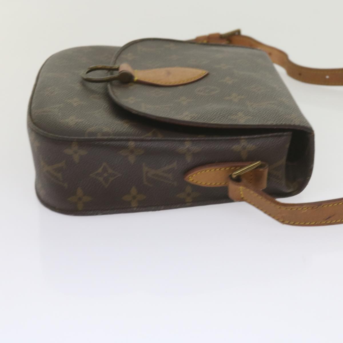 LOUIS VUITTON Monogram Saint Cloud GM Shoulder Bag M51242 LV Auth tb933