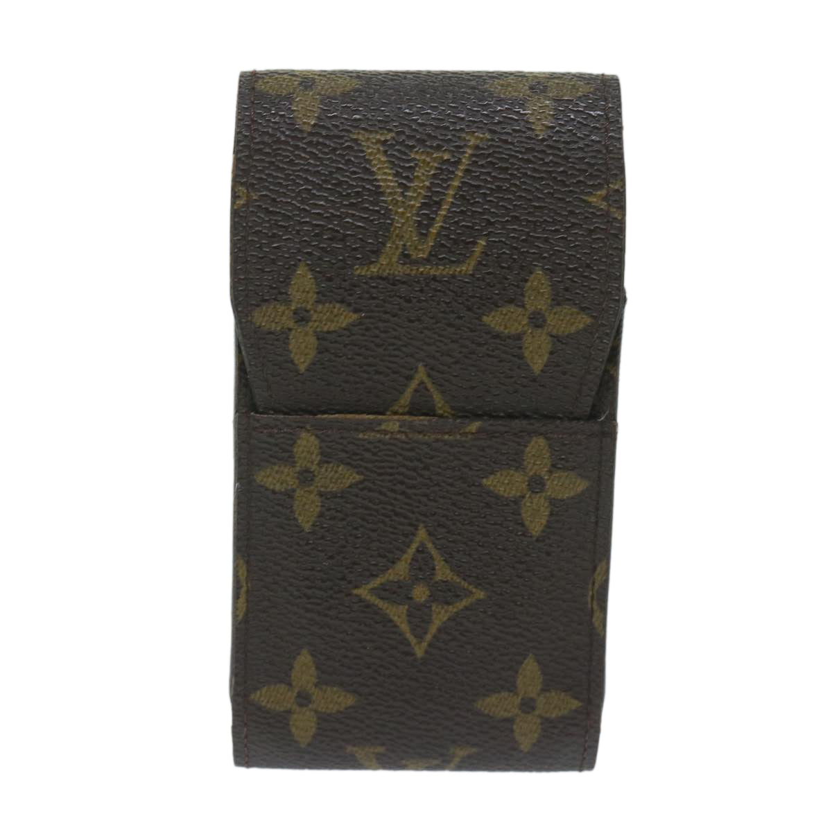 LOUIS VUITTON Monogram Etui Cigarette Case M63024 LV Auth tb938