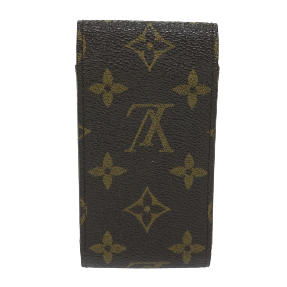 LOUIS VUITTON Monogram Etui Cigarette Case M63024 LV Auth tb938 - 0