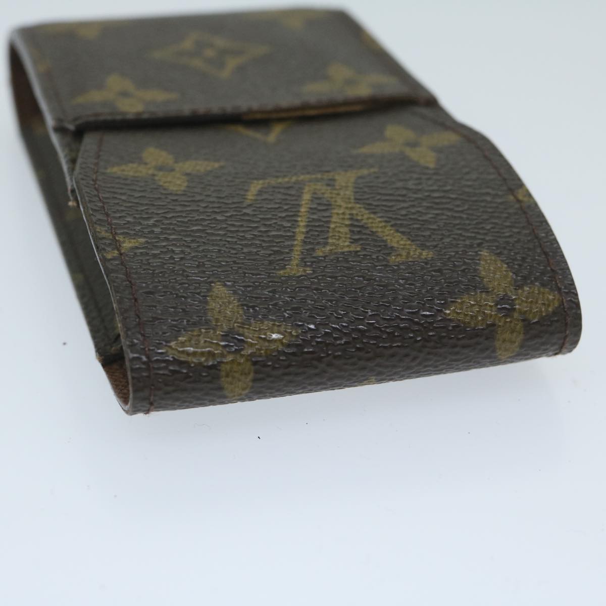 LOUIS VUITTON Monogram Etui Cigarette Case M63024 LV Auth tb938