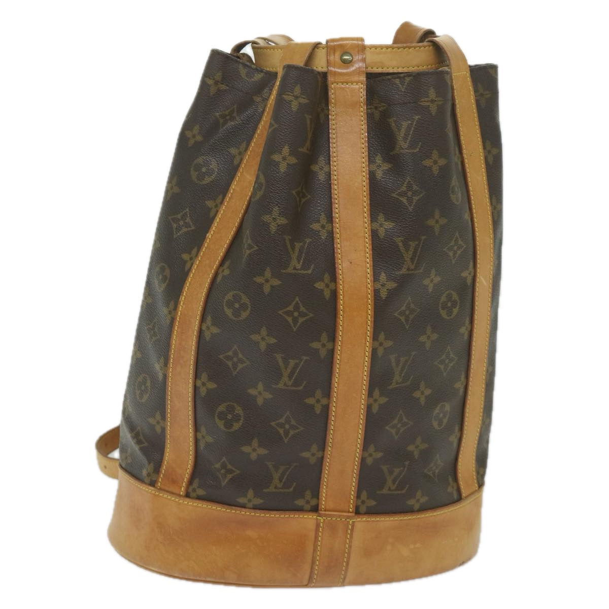 LOUIS VUITTON Monogram Randonnee PM Shoulder Bag M42243 LV Auth tb943