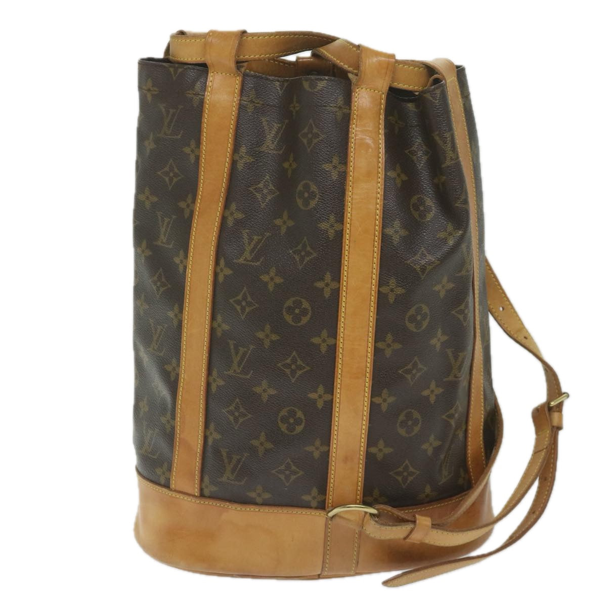 LOUIS VUITTON Monogram Randonnee PM Shoulder Bag M42243 LV Auth tb943