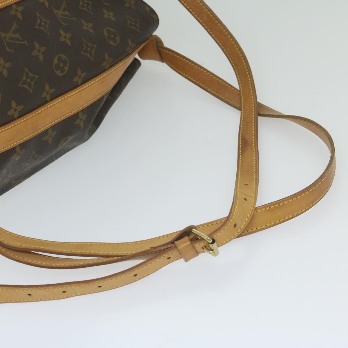 LOUIS VUITTON Monogram Randonnee PM Shoulder Bag M42243 LV Auth tb943