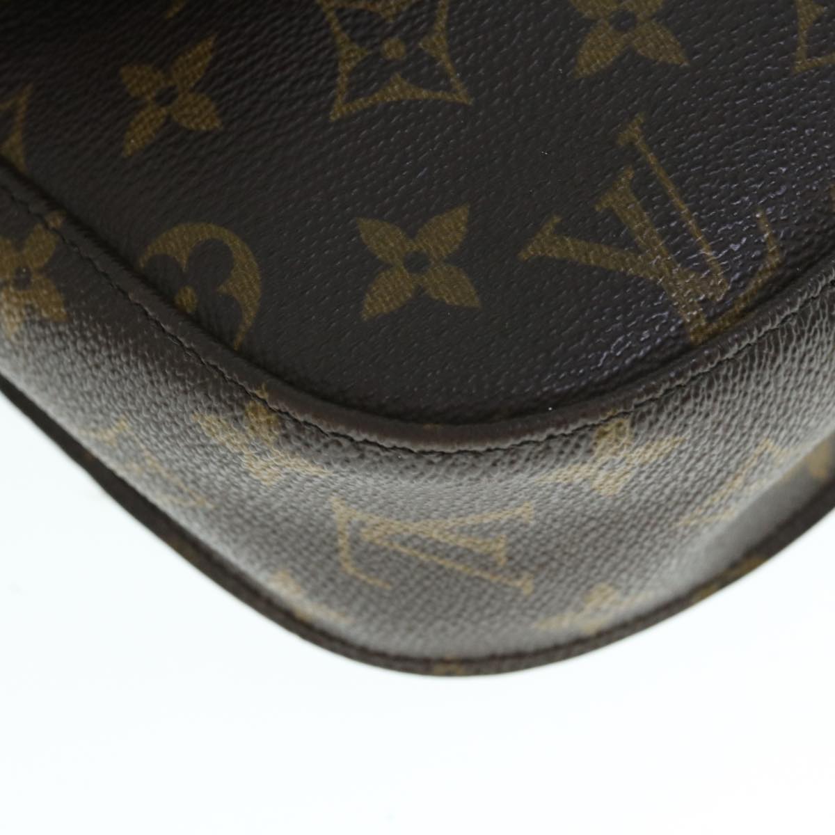 LOUIS VUITTON Monogram Saint Cloud GM Shoulder Bag M51242 LV Auth tb974