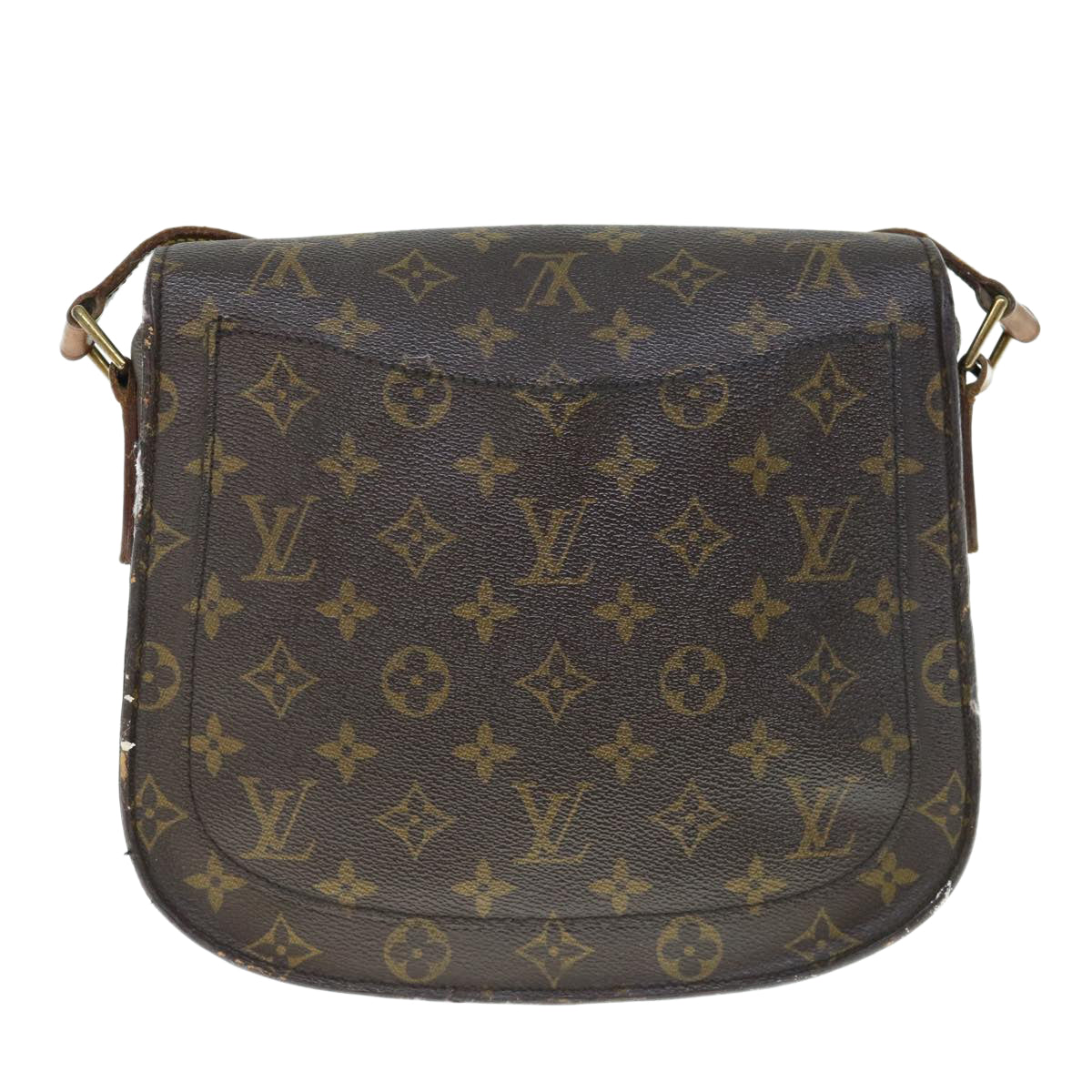 LOUIS VUITTON Monogram Saint Cloud GM Shoulder Bag M51242 LV Auth tb974