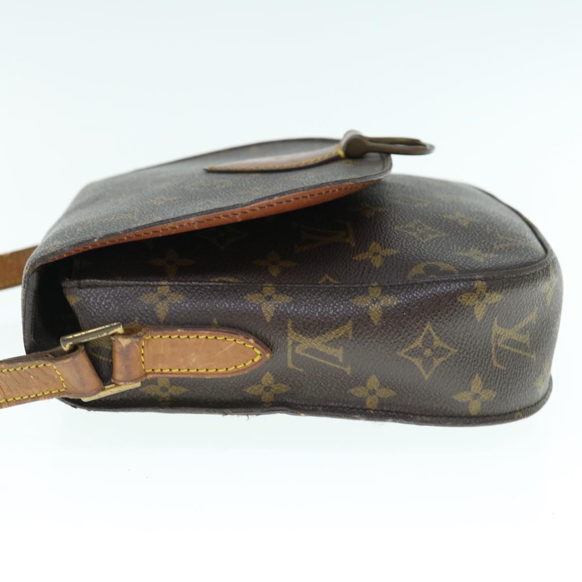 LOUIS VUITTON Monogram Saint Cloud GM Shoulder Bag M51242 LV Auth tb974