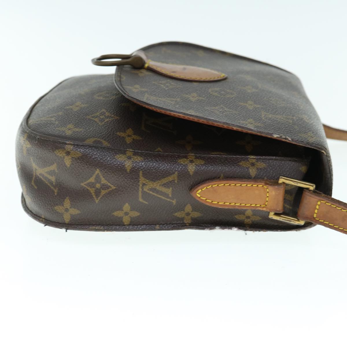 LOUIS VUITTON Monogram Saint Cloud GM Shoulder Bag M51242 LV Auth tb974