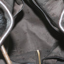 LOUIS VUITTON V line Shoulder Bag fur Black LV Auth th1021-14