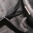 LOUIS VUITTON V line Shoulder Bag fur Black LV Auth th1021-17