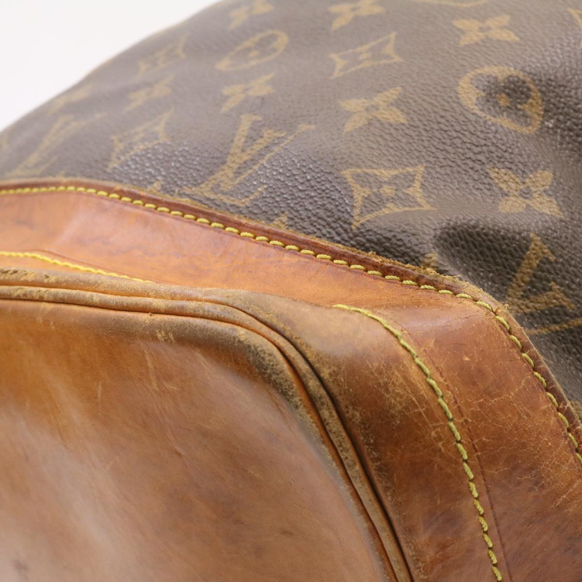 LOUIS VUITTON Monogram Noe Shoulder Bag M42224 LV Auth th1979