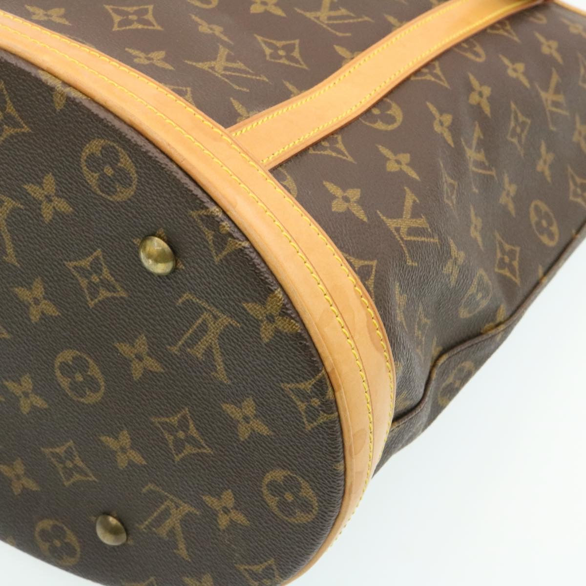 LOUIS VUITTON Monogram Bucket GM Shoulder Bag M42236 LV Auth th1989