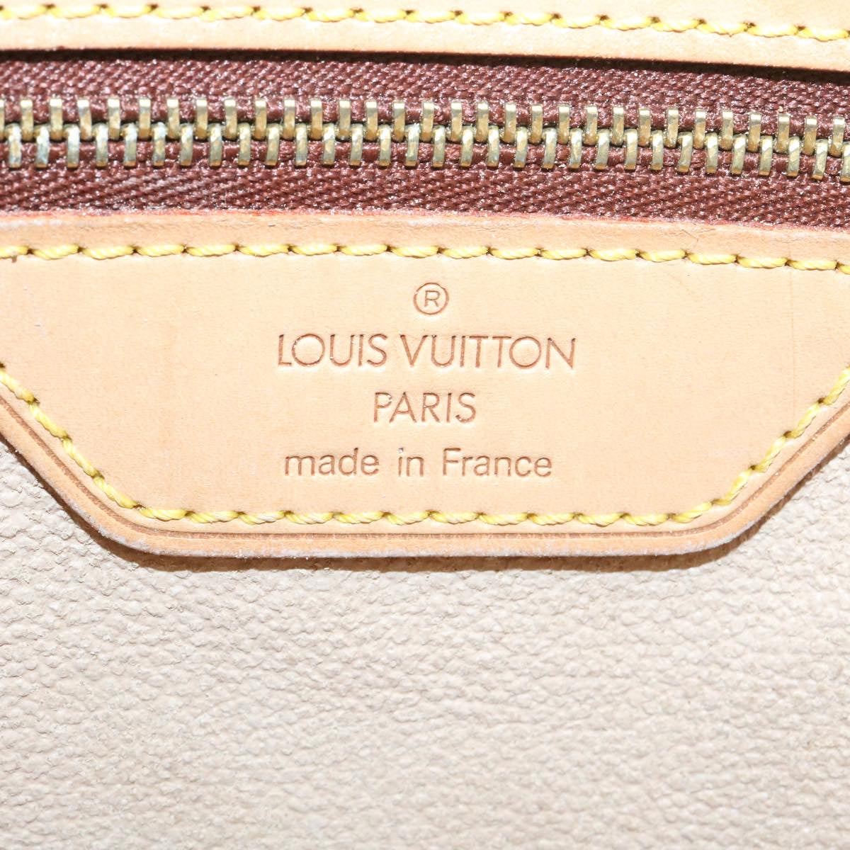 LOUIS VUITTON Monogram Bucket GM Shoulder Bag M42236 LV Auth th1989