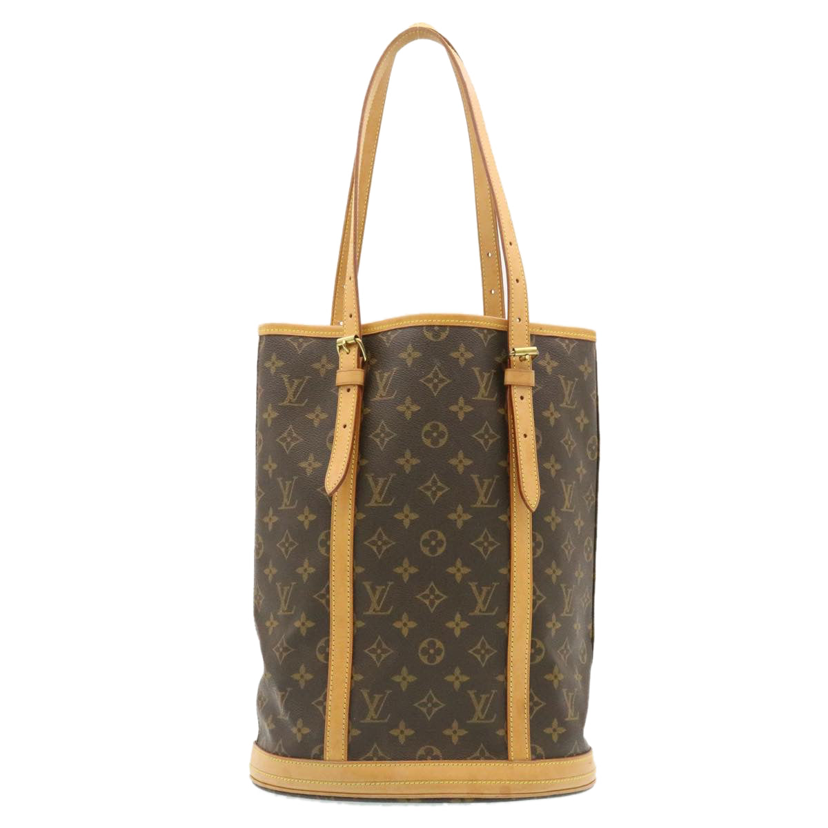 LOUIS VUITTON Monogram Bucket GM Shoulder Bag M42236 LV Auth th1989