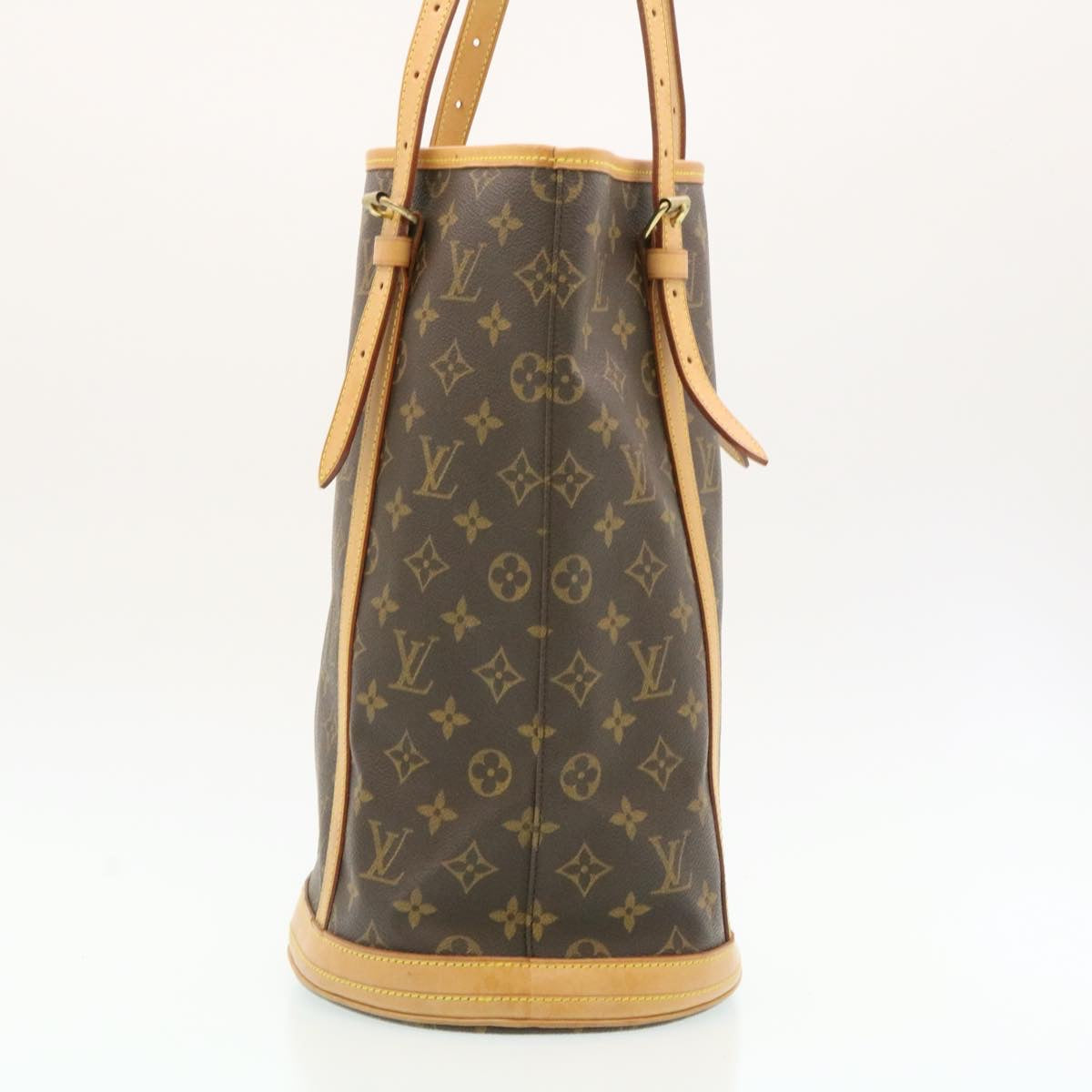 LOUIS VUITTON Monogram Bucket GM Shoulder Bag M42236 LV Auth th1989