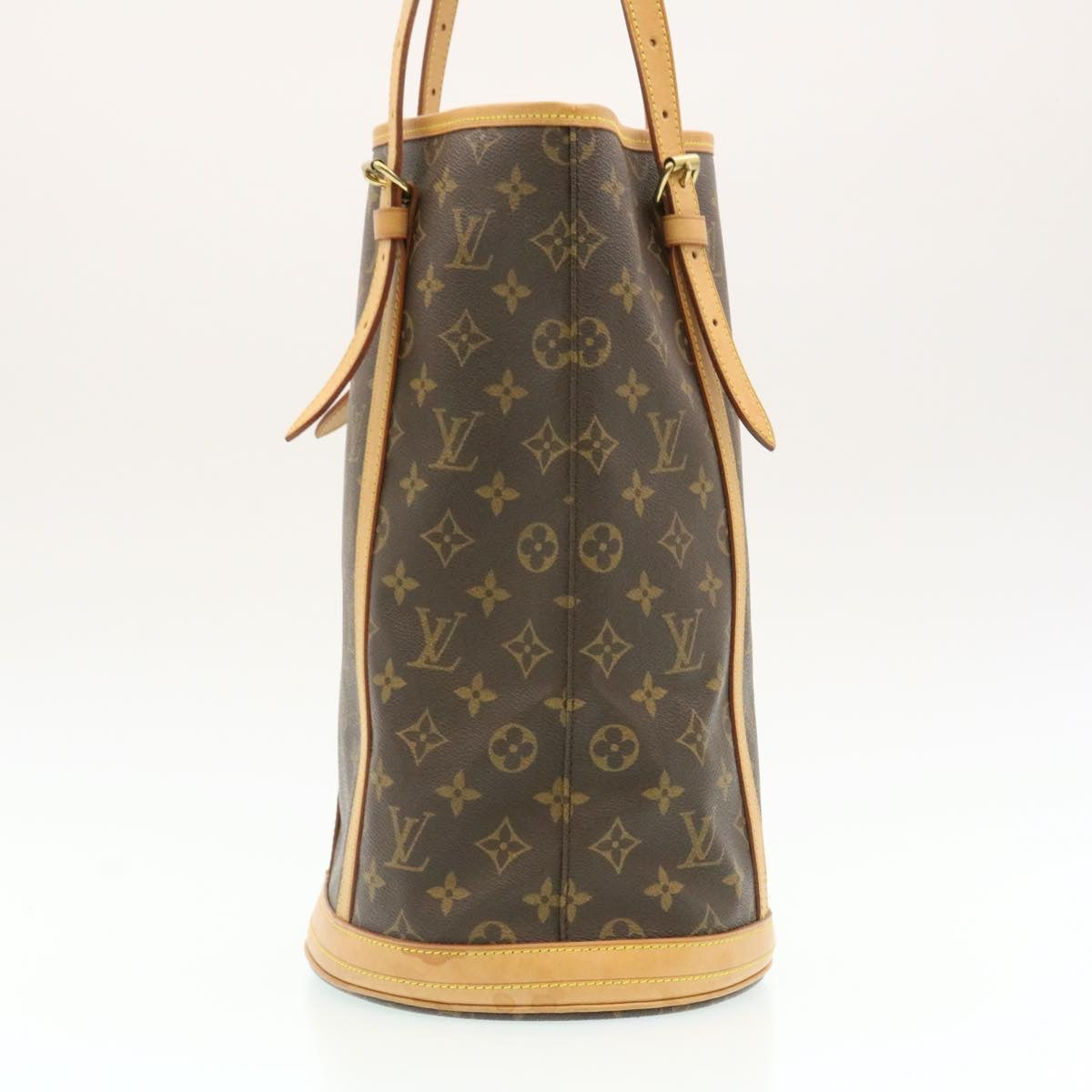 LOUIS VUITTON Monogram Bucket GM Shoulder Bag M42236 LV Auth th1989