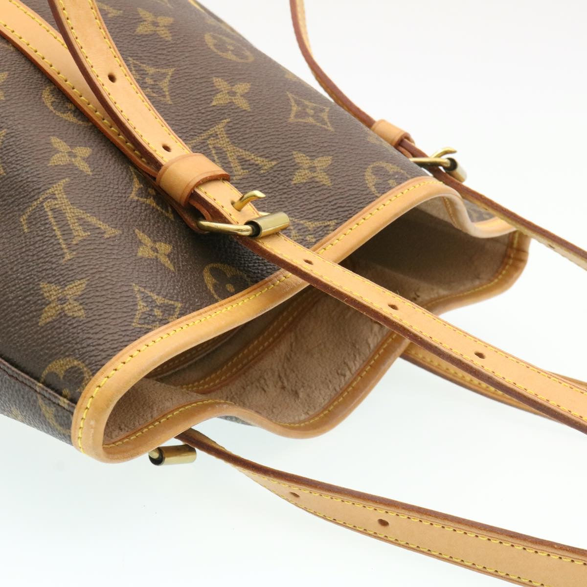 LOUIS VUITTON Monogram Bucket GM Shoulder Bag M42236 LV Auth th1989