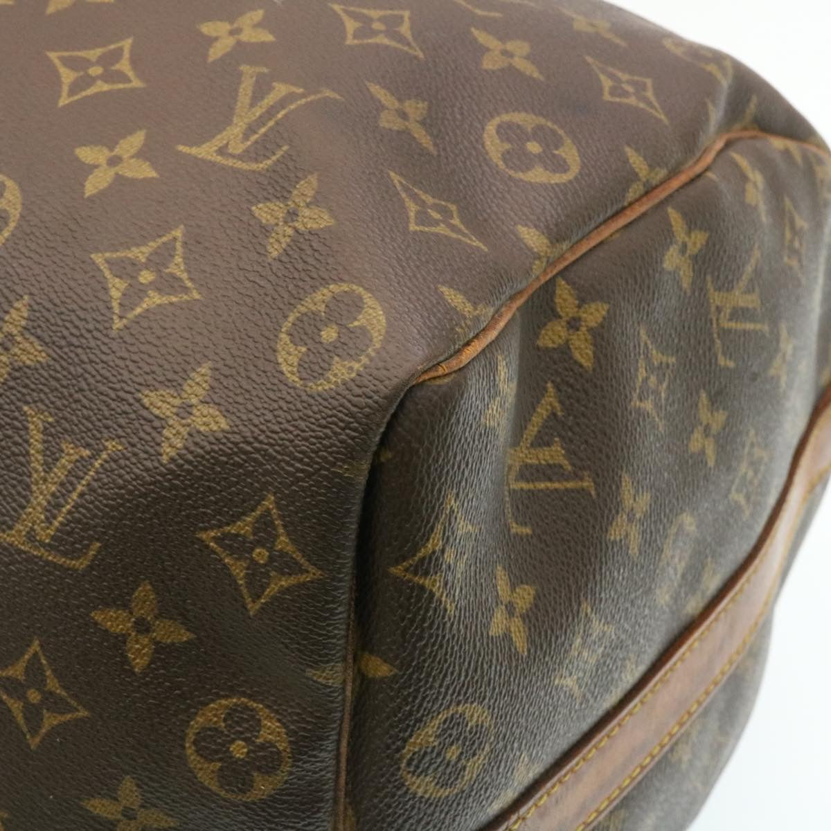 LOUIS VUITTON Monogram Keepall Bandouliere 50 Boston Bag M41416 LV Auth th2022