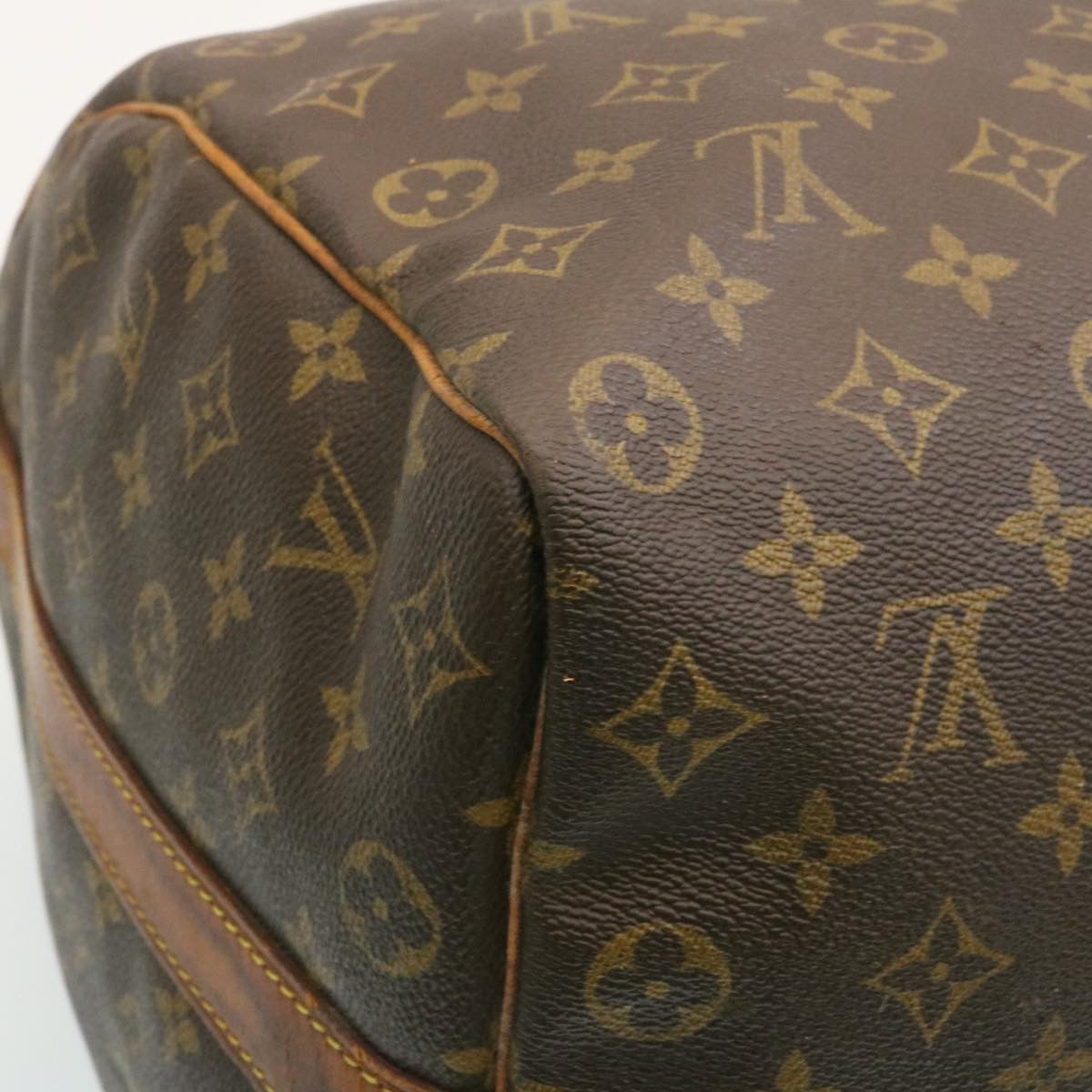 LOUIS VUITTON Monogram Keepall Bandouliere 50 Boston Bag M41416 LV Auth th2022