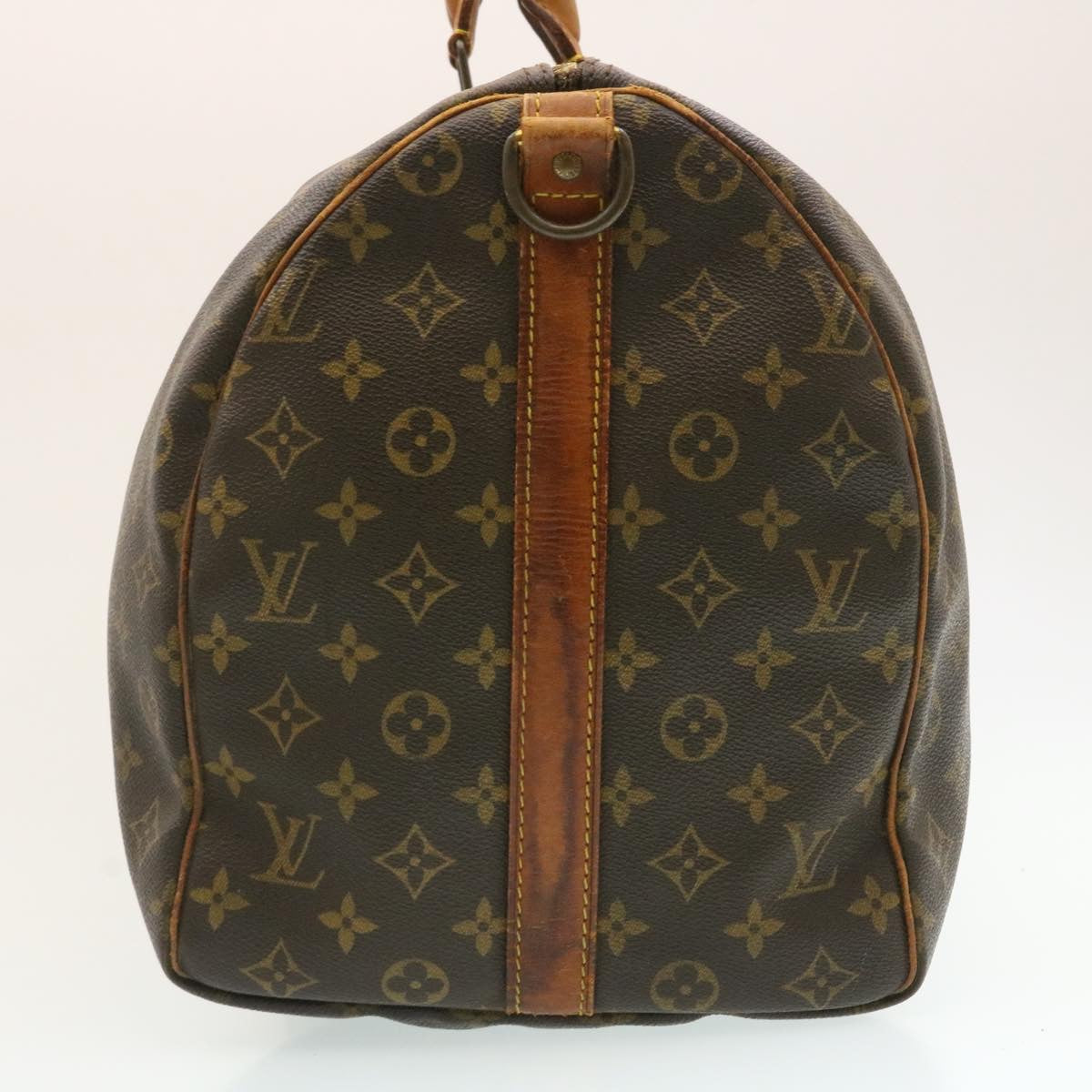 LOUIS VUITTON Monogram Keepall Bandouliere 50 Boston Bag M41416 LV Auth th2022