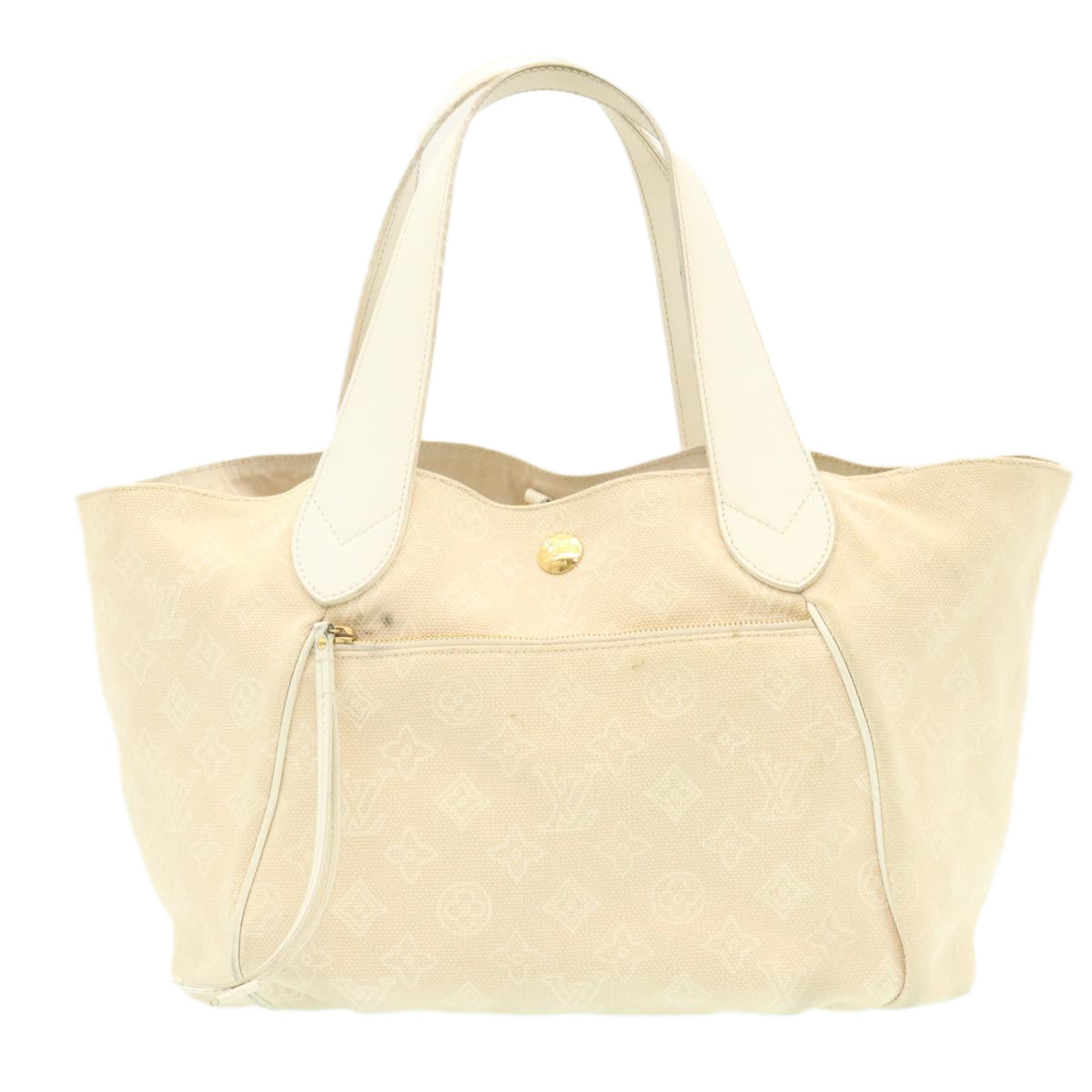 LOUIS VUITTON Monogram Beach Line Cabas Ipanema GM Tote Bag M95986 Auth th2055