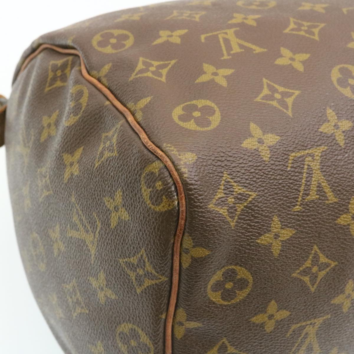 LOUIS VUITTON Monogram Speedy 35 Hand Bag M41524 LV Auth th2102